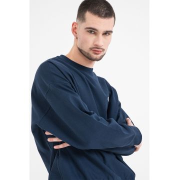 Bluza de trening din amestec de bumbac - Albastru ultramarin