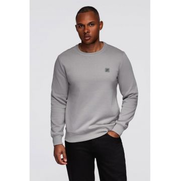 Bluza de trening regular fit din amestec de bumbac - Gri deschis