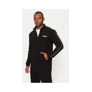 Bluzon slim fit cu fermoar -