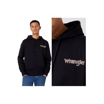 Hanorac barbati  Graphic negru - Negru