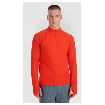 Hanorac barbati  model 4FWarm - uscare rapida - rosu - poliester