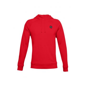 Hanorac cu buzunar kangaroo pentru fitness Rival - Rosu