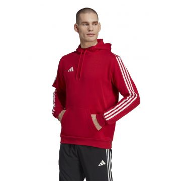 Hanorac cu buzunar kangaroo pentru fotbal Tiro 23 League - Rosu
