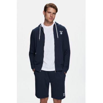 Hanorac cu fermoar -  HILGARD - Bleumarin