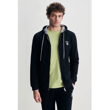 Hanorac cu fermoar -  HILGARD - Negru