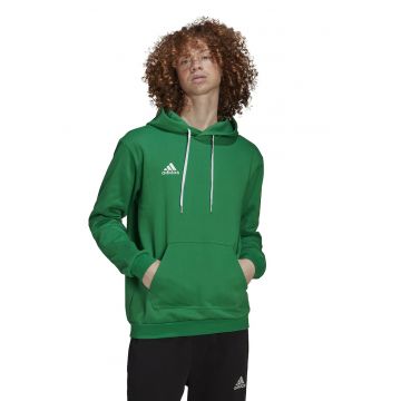 Hanorac regular fit cu buzunar kangaroo pentru fotbal Entrada - Verde