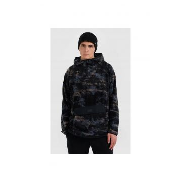 Hanorac sport barbati  regular - fleece - gluga