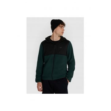 Hanorac sport barbati -  regular - verde - poliester