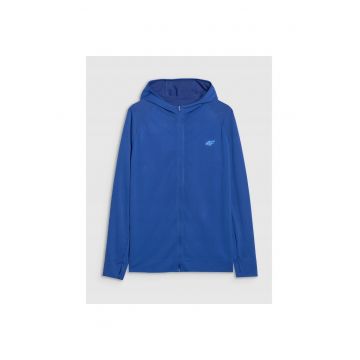 Hanorac trekking  Primaloft Active - gluga - doua buzunare - albastru - material sintetic