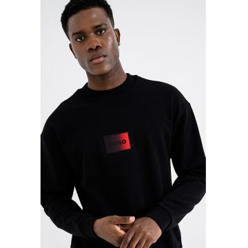 Bluza de trening cu logo - Negru/Rosu inchis