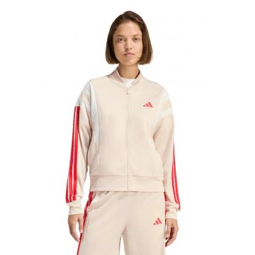 Bluza de trening cu logo si fermoar