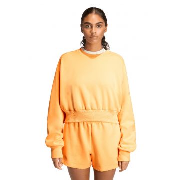 Bluza de trening din amestec de modal cu croiala lejera Soft Lux - Portocaliu deschis