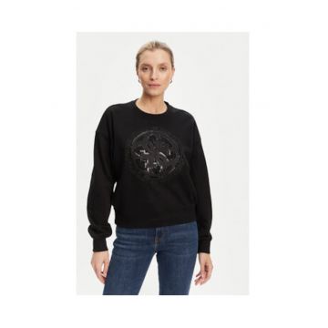 Bluzon cu decolteu la baza gatului si maneci cazute