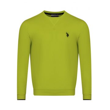 - Hanorac barbatesc ENEA bumbac Verde lime - Verde lime