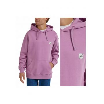 Hanorac Barbati -  Core Loose Hoodie - Regular Fit - Cu Gluga - 1 Buzunar - Maneci Lungi - Bumbac - Fara Inchidere - 2XL INTL - Mov