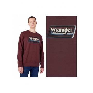 Hanorac barbati -  Graphic Crew - bumbac - 2XL INTL - maro deschis