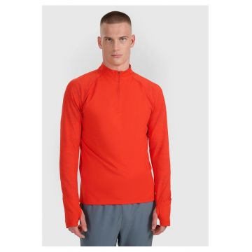 Hanorac barbati  regular - rosu - material sintetic - tehnologie 4F Warm