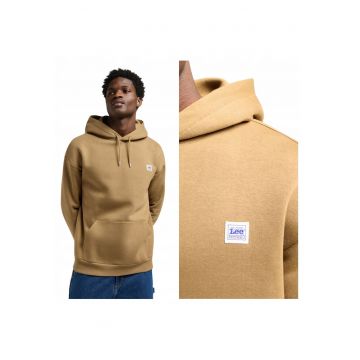 Hanorac barbati -  Ww Essential Hoodie - bumbac - cu gluga - galben -