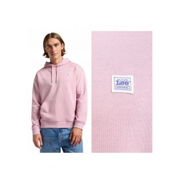 Hanorac Barbati -  WW Hoodie - Regular Fit - Cu Gluga - 1 Buzunar - Maneci Lungi - Bumbac - Fara Inchidere - Roz - Roz