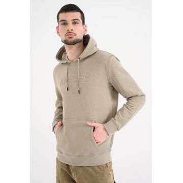 Hanorac cu buzunar kangaroo - pentru fitness - Verde sparanghel