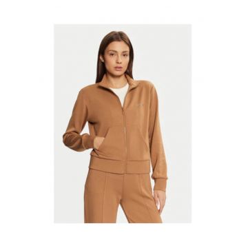 Hanorac cu fermoar si mansete