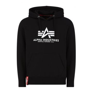 Hanorac cu gluga barbati  negru -