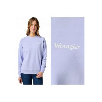 Hanorac dama -  fit regular - bumbac - violet -