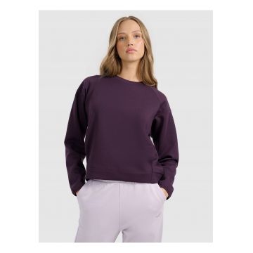 Hanorac dama  mov - poliester - 2 buzunare - Mov