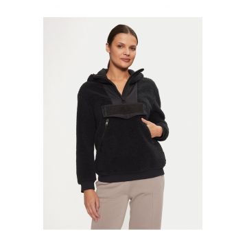 Hanorac dama  negru - polar