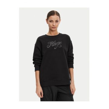 Hanorac dama  negru - textil