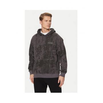 Hanorac din bumbac cu aspect deteriorat