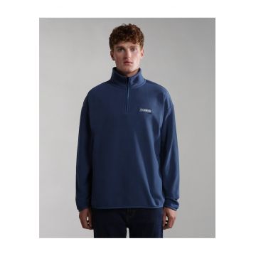 Morgex Bluzon din fleece cu jumatate de fermoar -