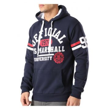US.Marshall - Hanorac cu imprimeu logo si fleece Gadryshall