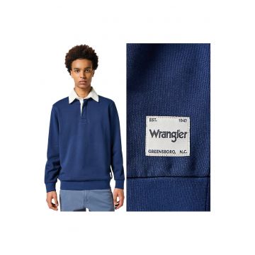 barbati -  POLO SWEATSHIRT - albastru - Albastru