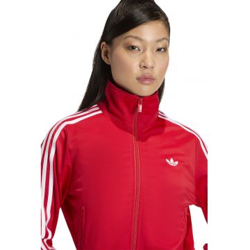 Bluza de trening cu fermoar si logo Classic - Rosu/Alb