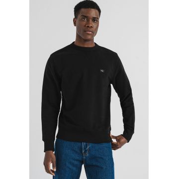 Bluza de trening cu logo pe piept - Negru