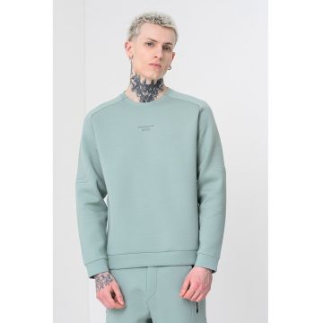 Bluza de trening cu maneci raglan - din amestec de modal Porsche - Verde sparanghel