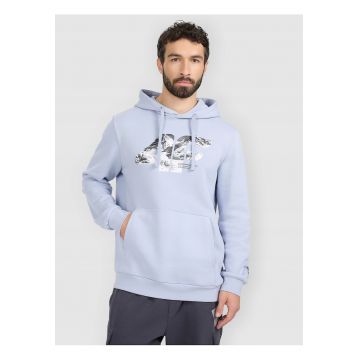 Hanorac barbati  albastru - gluga reglabila - tesatura flausata - bumbac