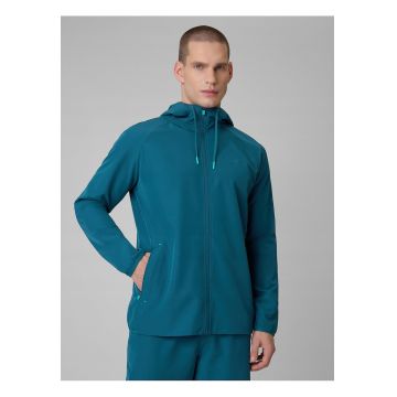 Hanorac barbati  bleumarin - cu gluga - uscare rapida - bumbac