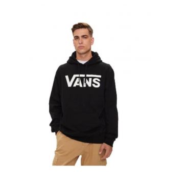 Hanorac barbati -  bumbac/poliester - negru/alb