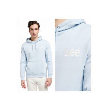 Hanorac Barbati -  Core Hoodie - Regular Fit - Cu Gluga - 2 Buzunare - Maneci Lungi - Bumbac - Fara Inchidere - L INTL - Albastru