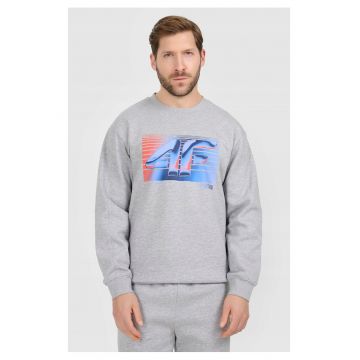 Hanorac barbati  culoarea gri - bumbac