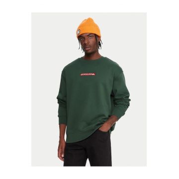 Hanorac barbati  model simplu - verde inchis -