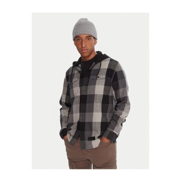 Hanorac barbati  negru/bej - cu gluga -