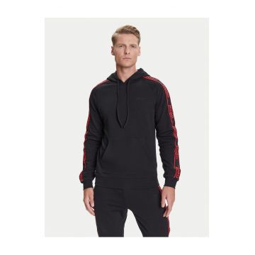 Hanorac barbati  negru - simplu