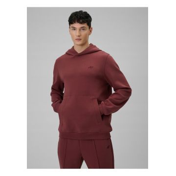 Hanorac barbati -  regular - gluga - rosu - bumbac