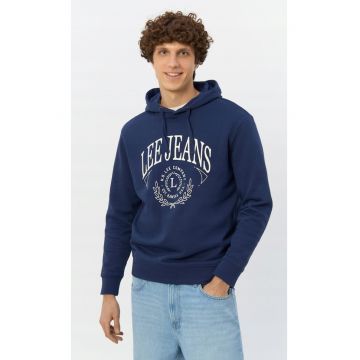 Hanorac  bleumarin - cu logo imprimat - regular -