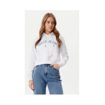 Hanorac crop cu gluga