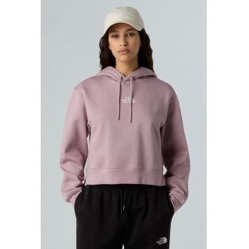 Hanorac crop Essential - Roz prafuit