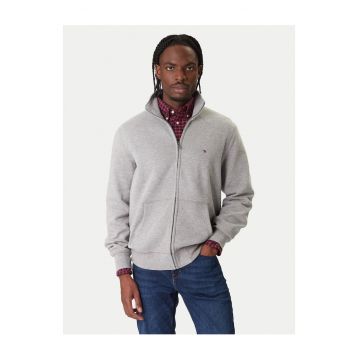 Hanorac cu fermoar barbati  gri